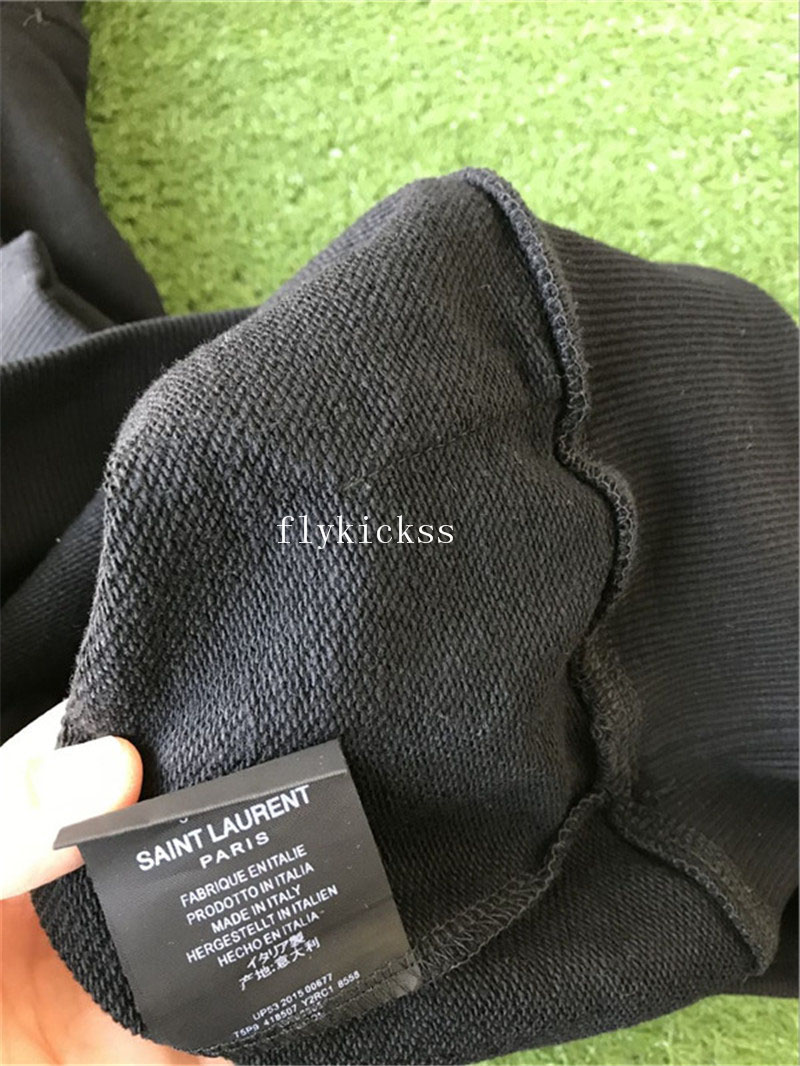 Saint Laurent Black Hoodie